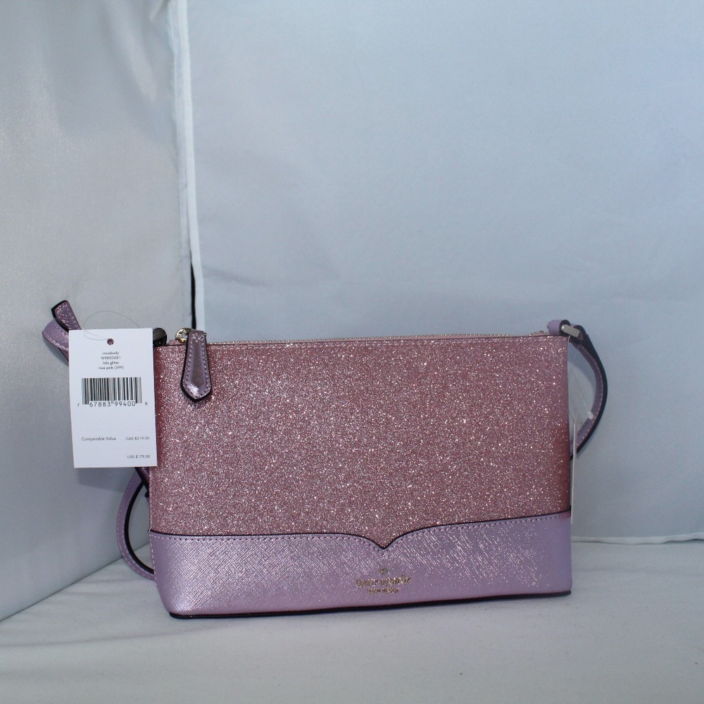 Kate Spade New York Lola Glitter Crossbody